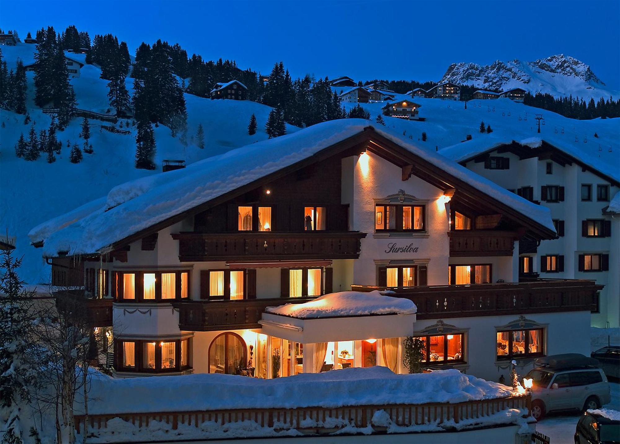 Hotel Garni Sursilva Lech am Arlberg Exterior foto